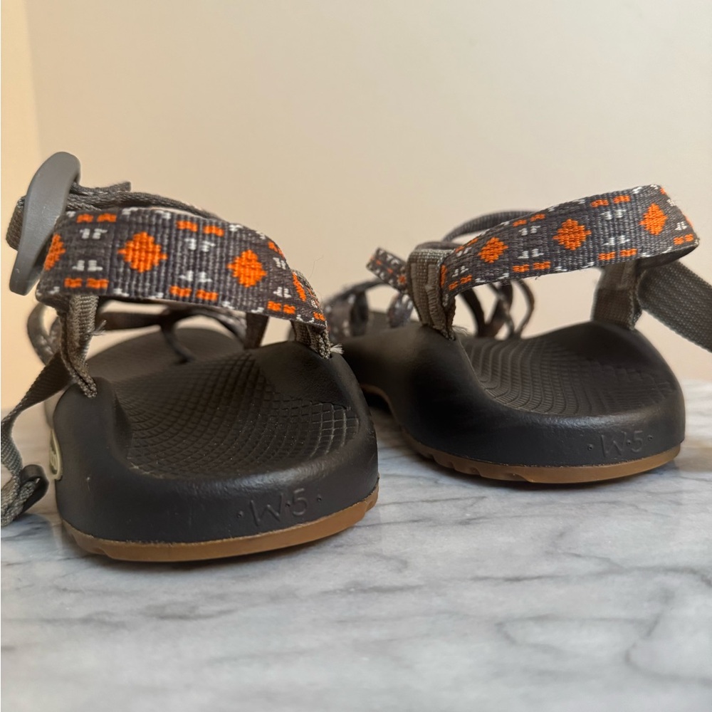 Chaco ZX/2 Sandals Women’s Size 5 Creed Golden Strappy Adjustable Outdoor Hiking - Picture 6 of 9